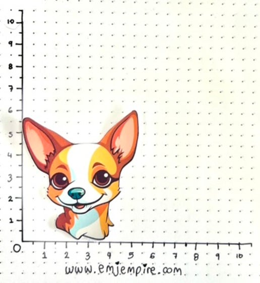 Chihuahua Dog sticker - Waterproof vinyl decal for car, laptop, phone, water bottle