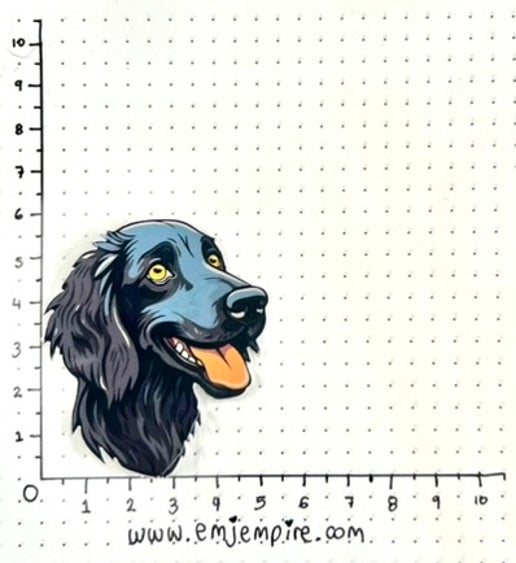 Retriever dark Dog sticker - Waterproof vinyl decal for car, laptop, phone, water bottle