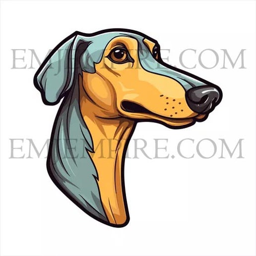 Greyhound Dog sticker - Waterproof vinyl decal for car, laptop, phone, water bottle