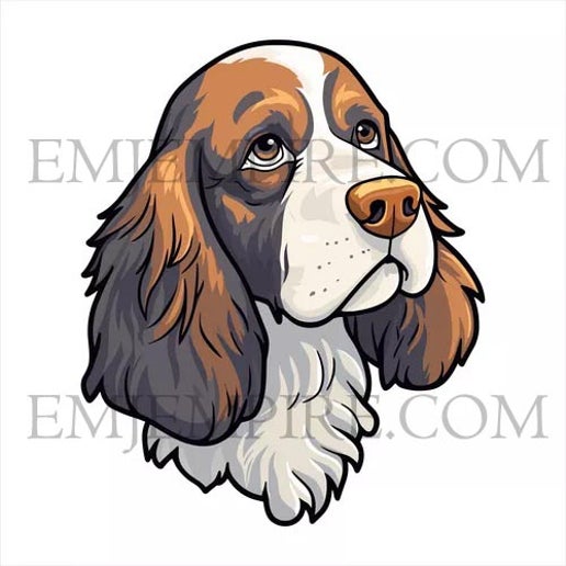 Springer Spaniel Dog sticker - Waterproof vinyl decal for car, laptop, phone, water bottle