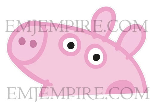 Peppa pig sticker - Waterproof vinyl decal for car, laptop, phone, water bottle