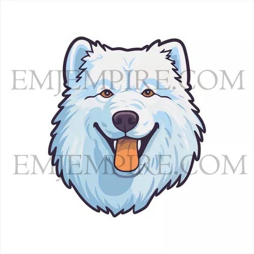 Samoyed Dog sticker - Waterproof vinyl decal for car, laptop, phone, water bottle