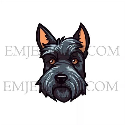 Scottish Terrier Dog sticker - Waterproof vinyl decal for car, laptop, phone, water bottle