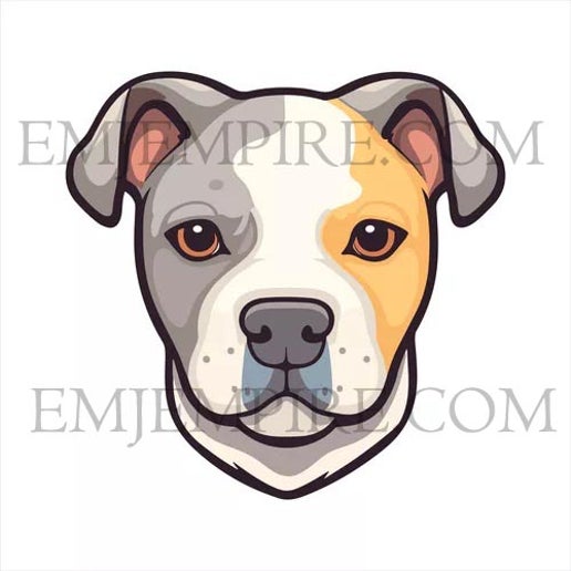 Staffordshire Terrier Dog sticker - Waterproof vinyl decal for car, laptop, phone, water bottle