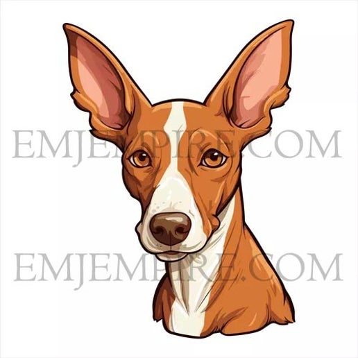 Podenco Dog sticker - Waterproof vinyl decal for car, laptop, phone, water bottle