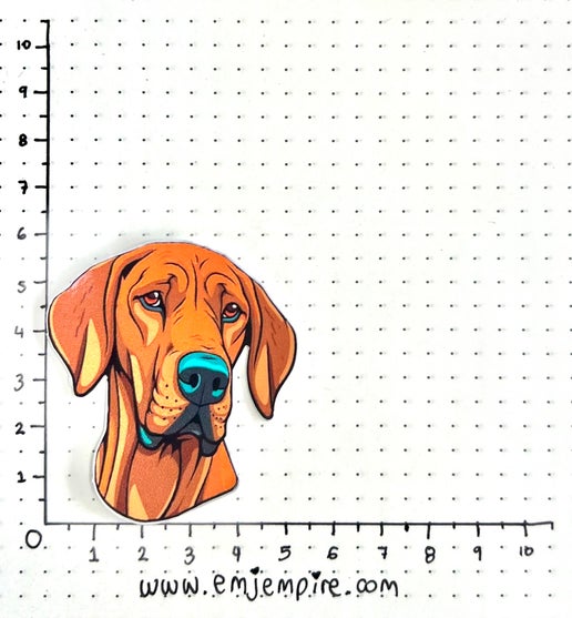 Rhodesian Ridgeback Dog sticker - Waterproof vinyl decal for car, laptop, phone, water bottle