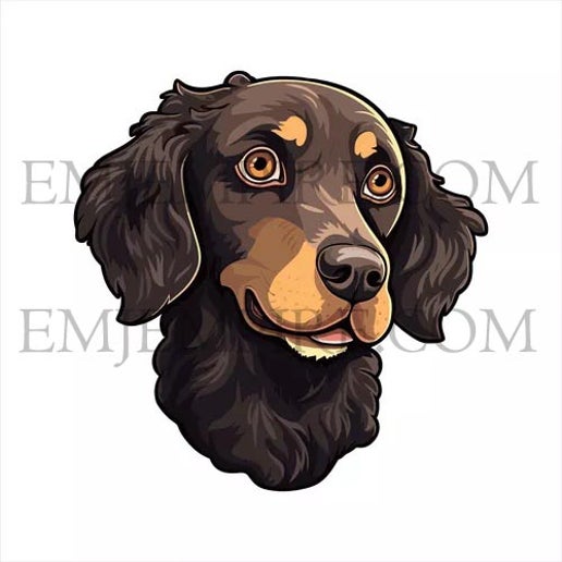 Retriever Dog sticker - Waterproof vinyl decal for car, laptop, phone, water bottle
