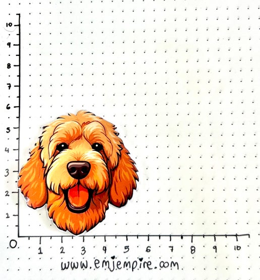 Cavoodle Dog sticker - Waterproof vinyl decal for car, laptop, phone, water bottle